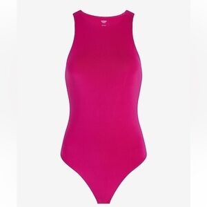 NWT Express Compression Fuchsia Bodysuit XL